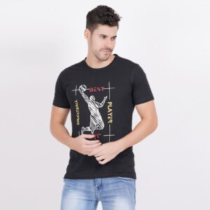 Men Casual Wear Printed Tshirts