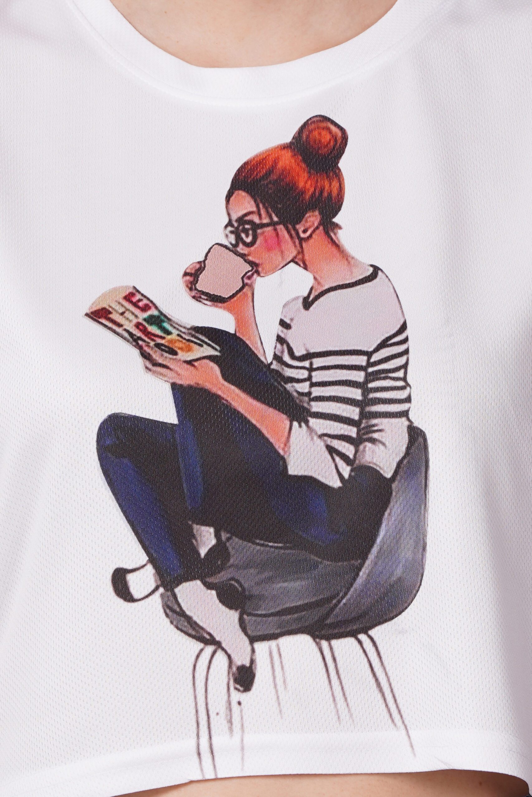 Bakbenchers Combo Graphic Printed Women White Tshirts - Image 11