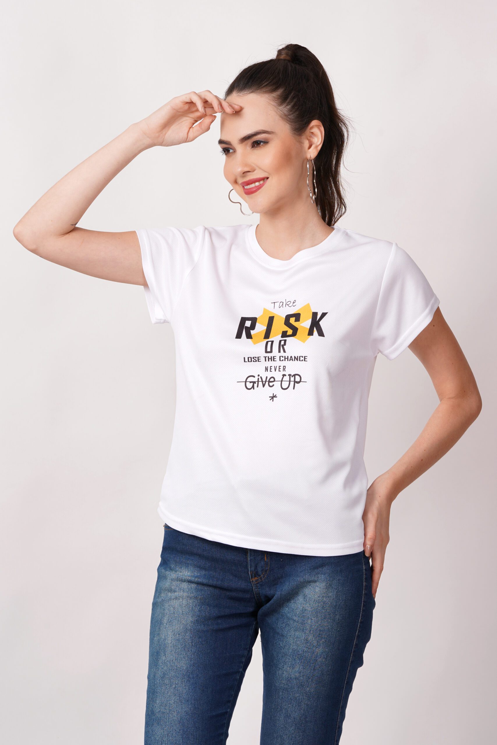 Bakbenchers Combo Quotes Printed Women White Tshirts - Image 10