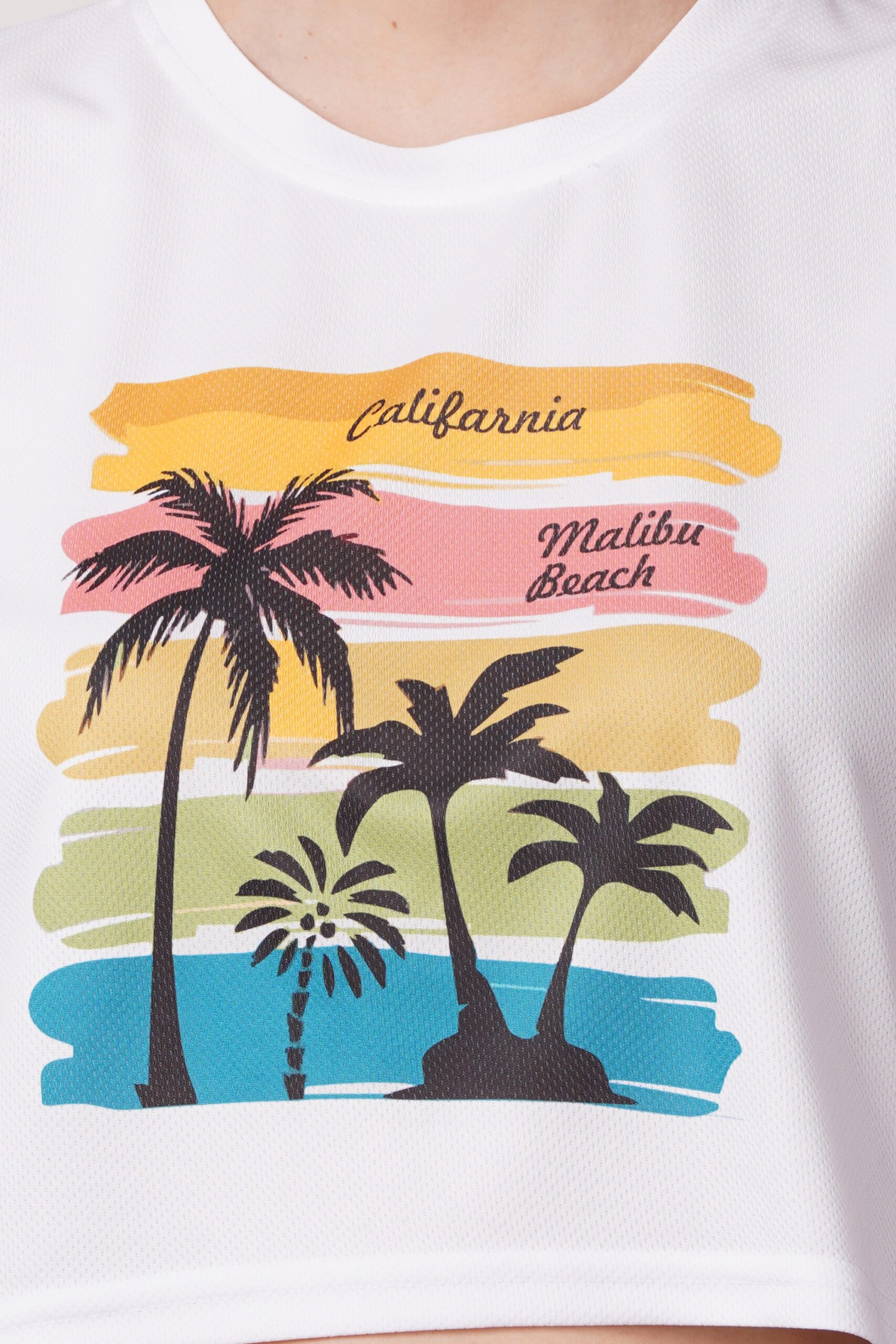 Round Neck Women Printed White Tshirts Combo - Image 9