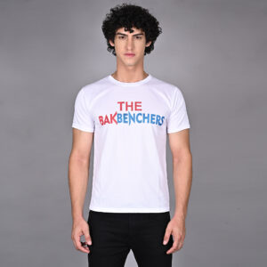 Men's Colorful Bakbenchers Printed Tshirt