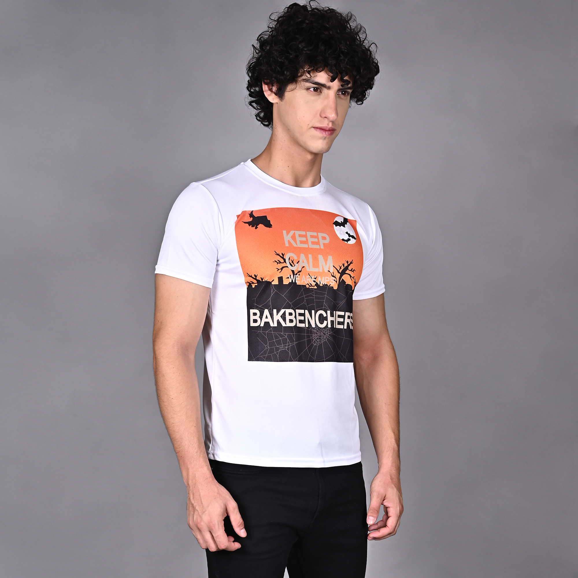 Men's Bakbenchers Graphic Printed Tshirt - Image 4